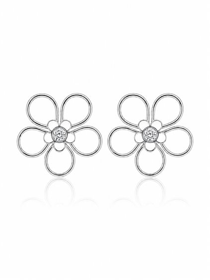 Orecchini Recarlo Donna in Oro Diamante 0.05 Ct AD 559/B - AD 559/B